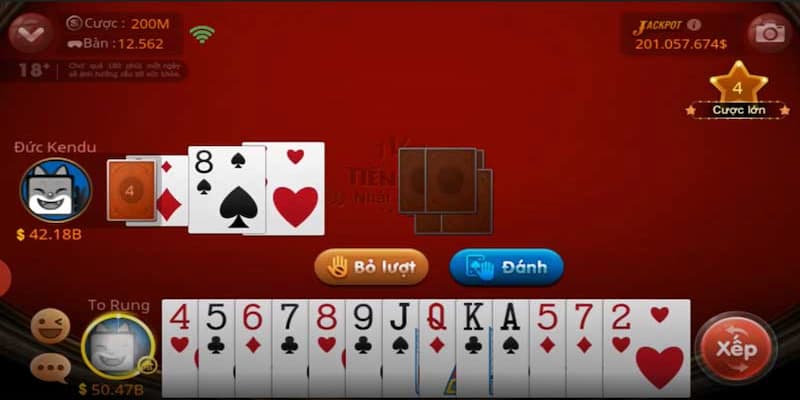 Tiến lên Tiến lên giới thiệu trò chơi tại GO88